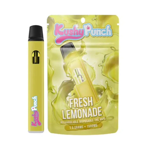 Kushy Punch Disposable-Lemonade Kushy Punch Disposable